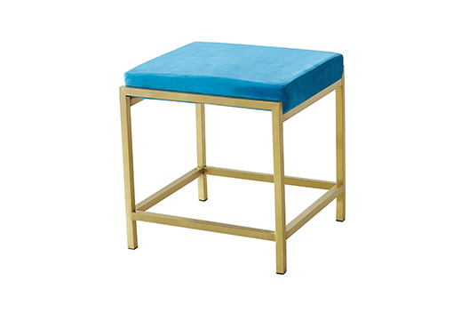 Simple design gold stainless steel bench for shop use