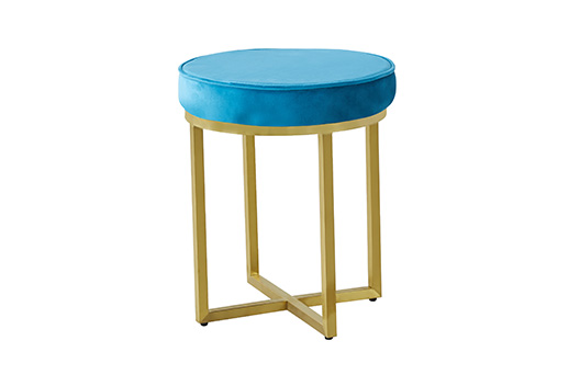 Simple design gold stainless steel bench for shop use