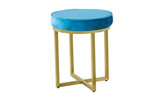 Simple design gold stainless steel bench for shop use