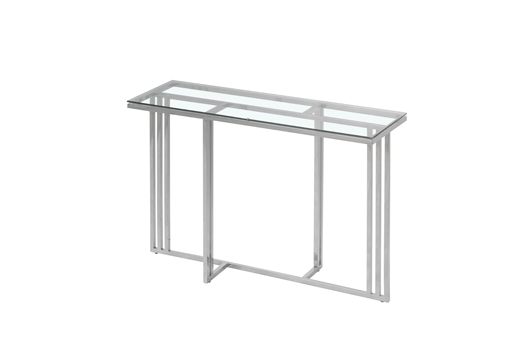 modern  console tables stainless steel