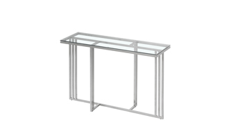 modern  console tables stainless steel