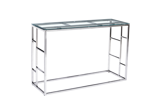 modern  console tables stainless steel