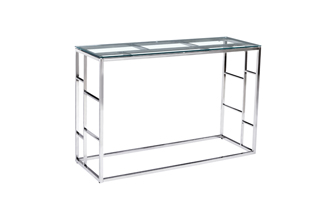 modern  console tables stainless steel