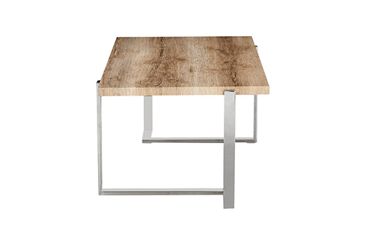 MDF TOP stainless steel end table
