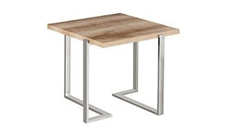 MDF TOP stainless steel end table
