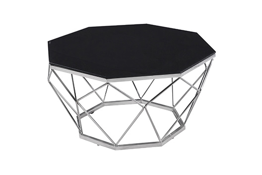 luxury coffee tables with black painting top