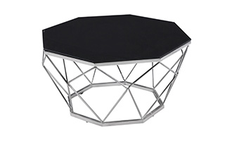luxury coffee tables with black painting top