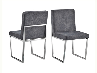 Luxury velet seat dining chair
